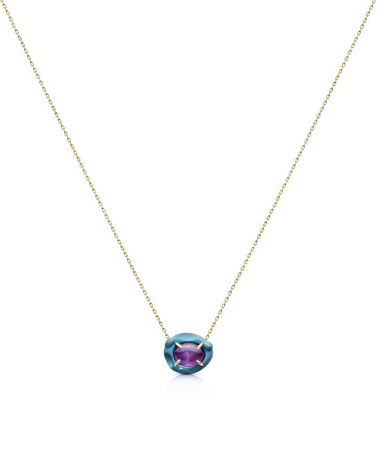 Radiance Nocturnal Blue Amethyst Pendant