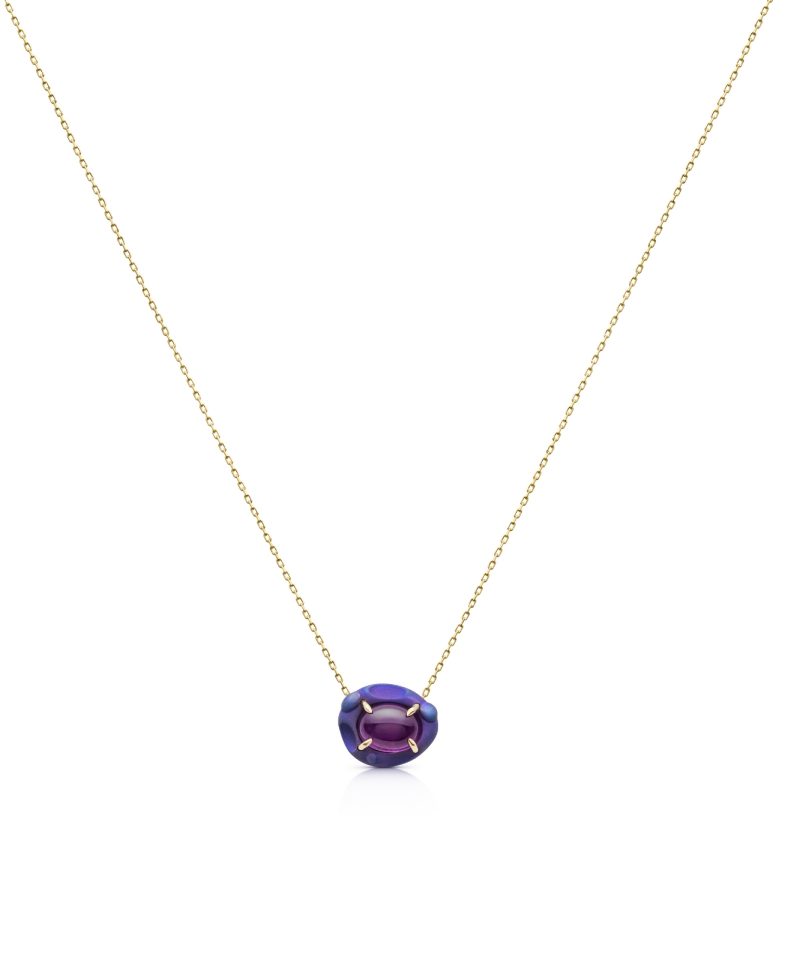 Radiance Cosmic Purple Amethyst Pendant