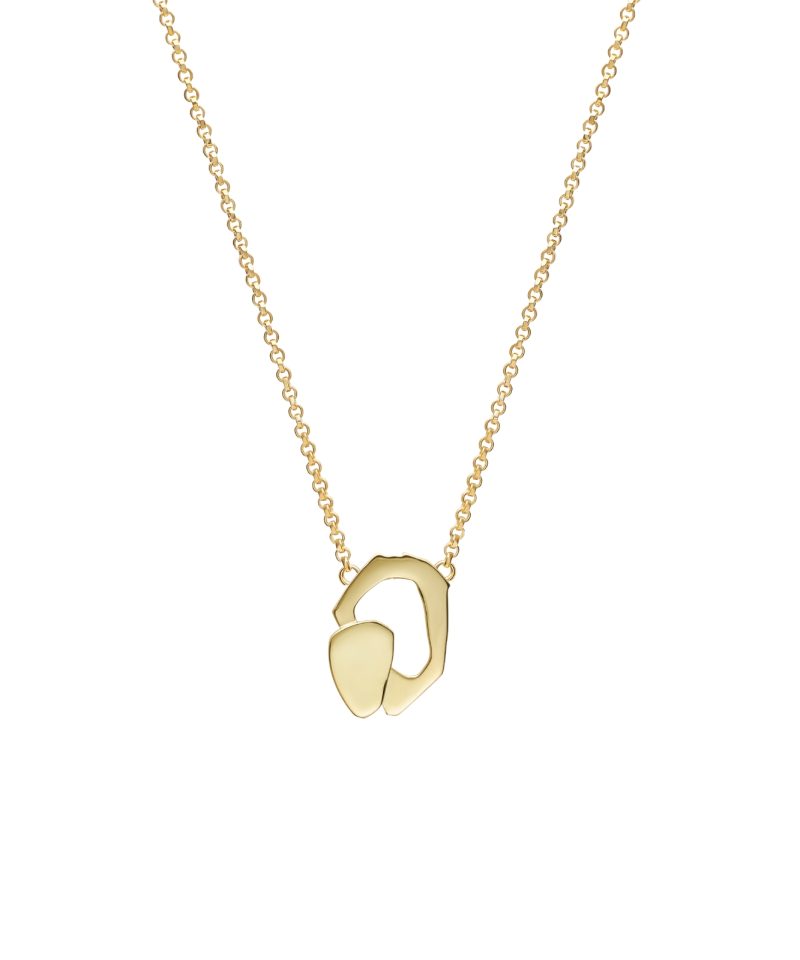 Union Midi Necklace in 925 sterling silver with 18k gold plating