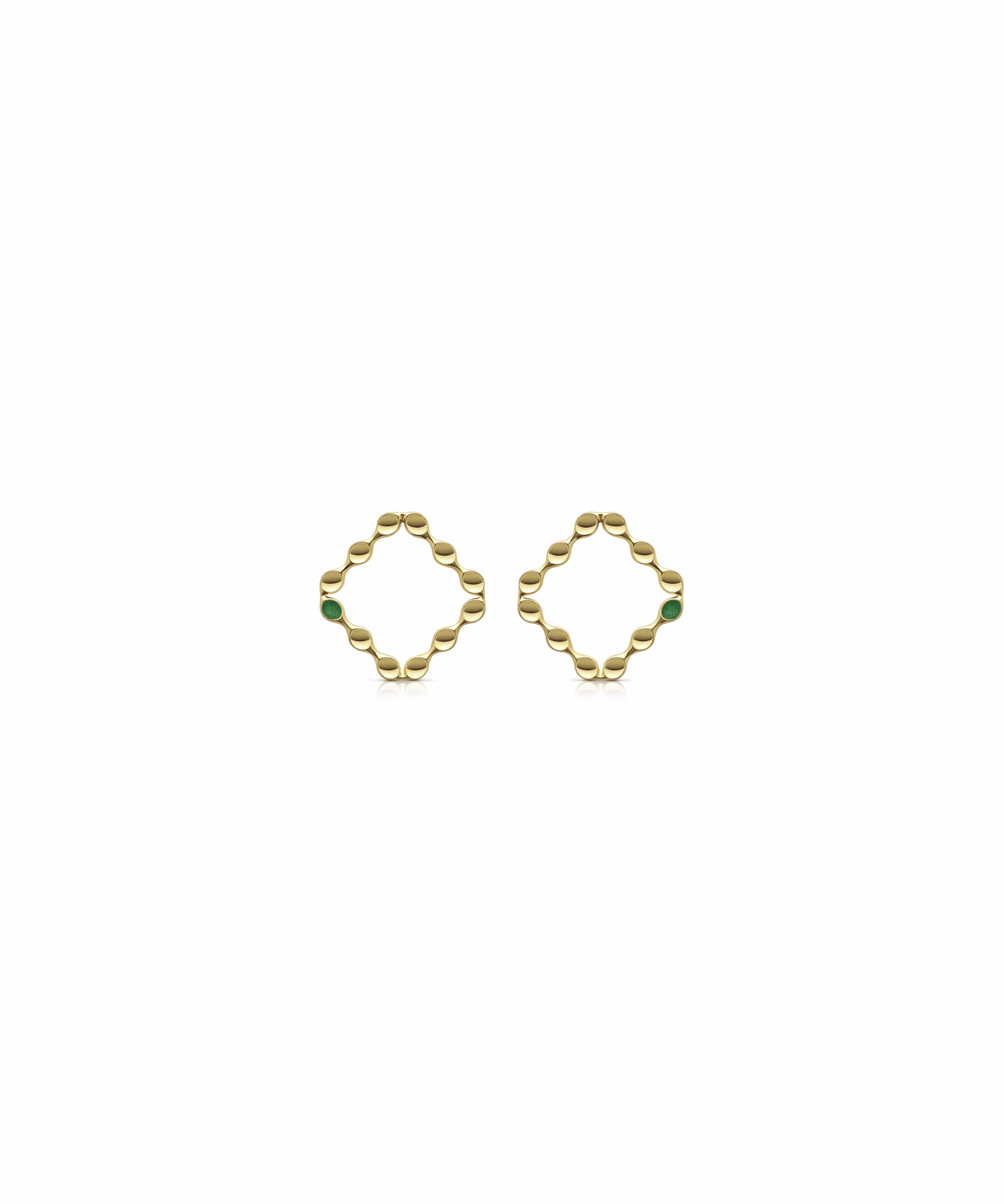 MVBEU-A7-GJG Beuo Margin Uno Earrings - Image 1