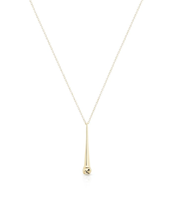 Elegant drop necklace with gold finish, perfect jewelry for special occasions or everyday style.
