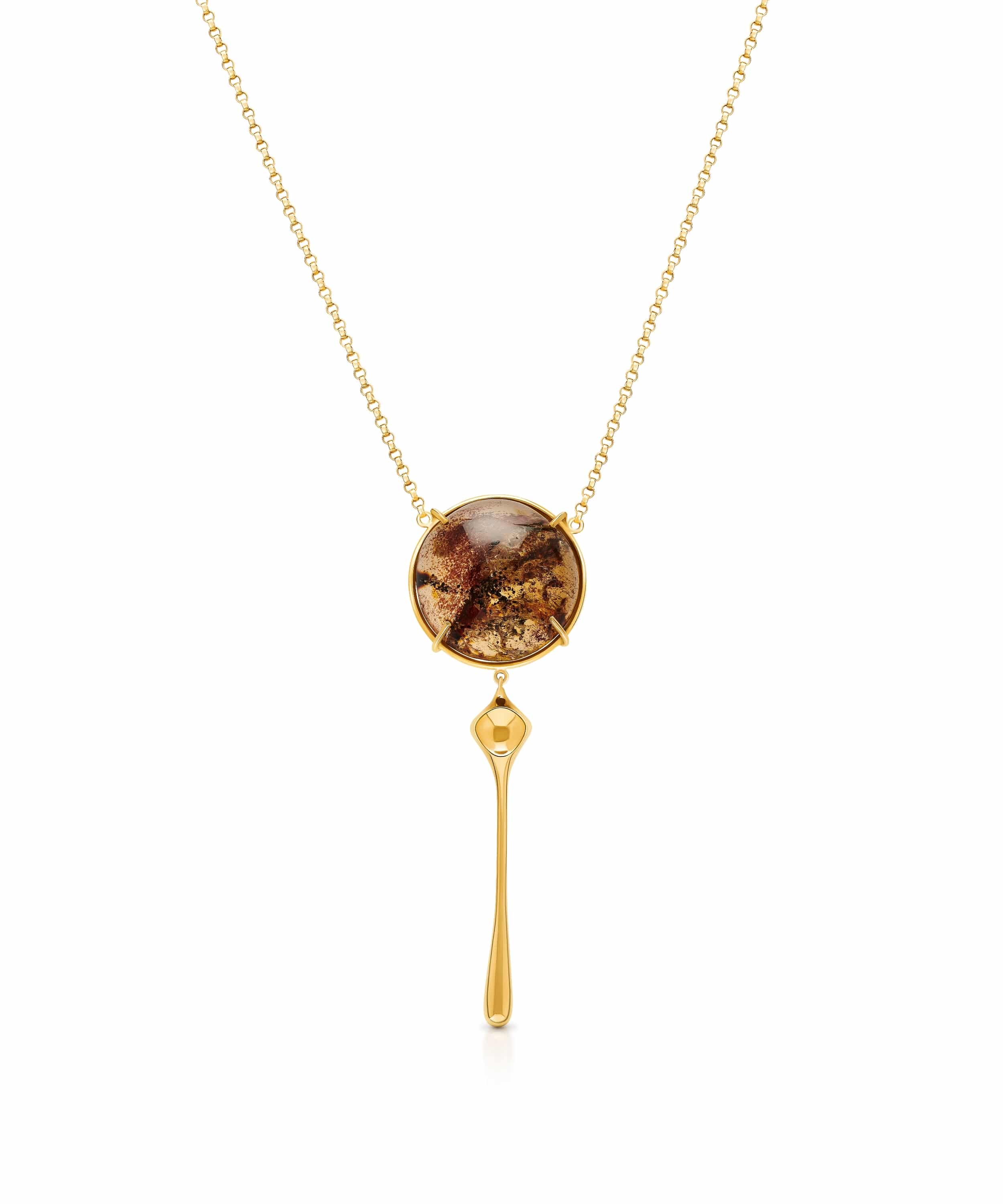 MVFAL-B3-GAMB-Golden-Hour-Drop-Pendant-Ambar-Gold Golden Hour Drop Pendant Ambar - Image 1