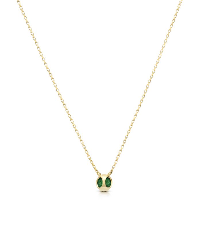 Delicate gold necklace with elegant minute pendant, perfect for everyday jewelry.