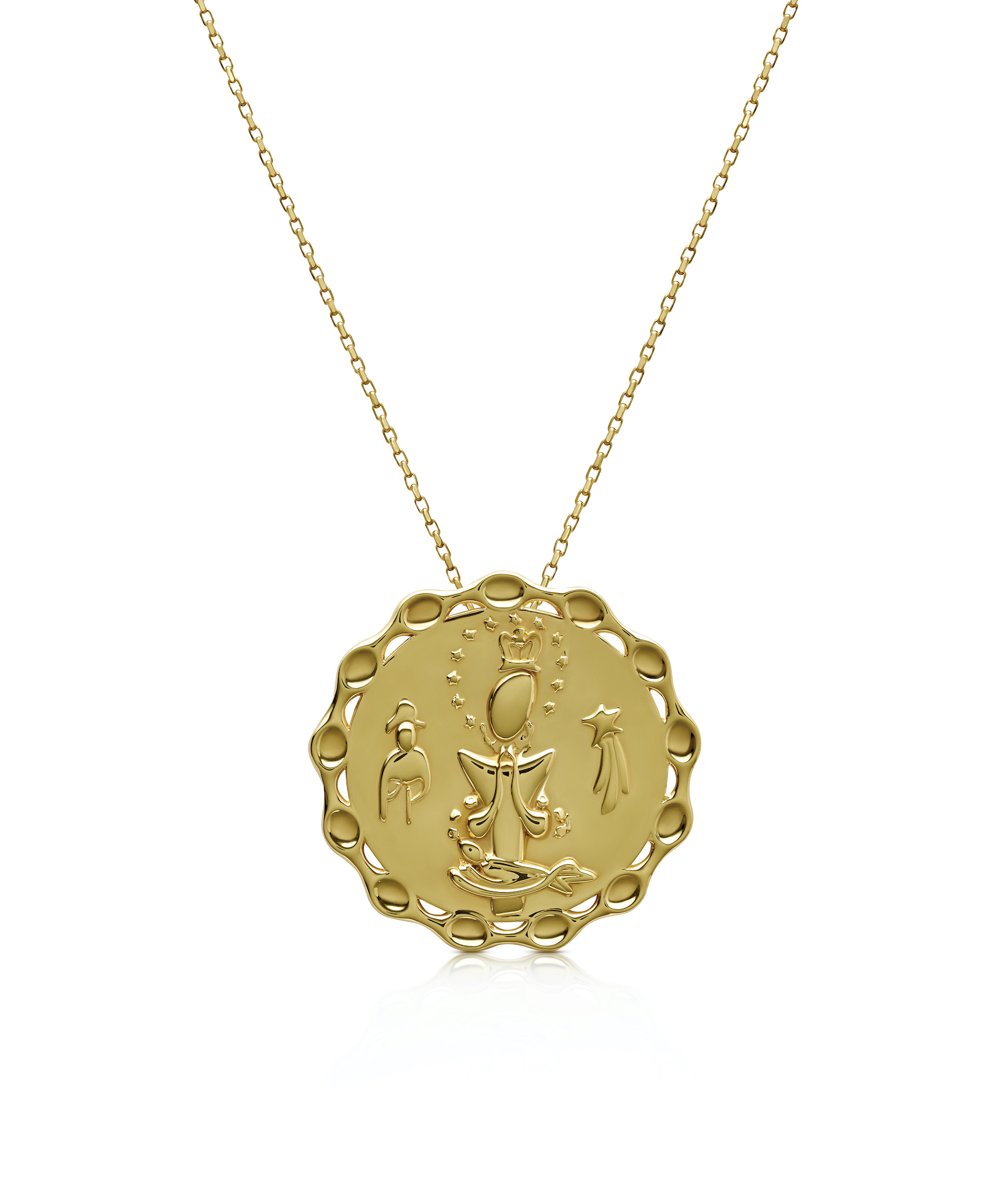 MVRD-B1-G-L Medalla de La Altagracia Pendant - Image 1