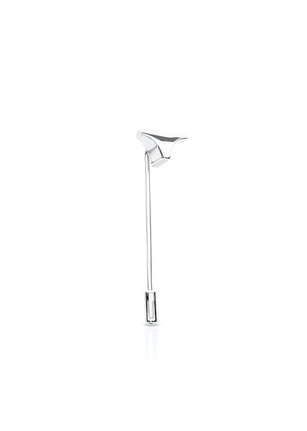 Wisdom Brooch in 925 sterling silver with platinum plating