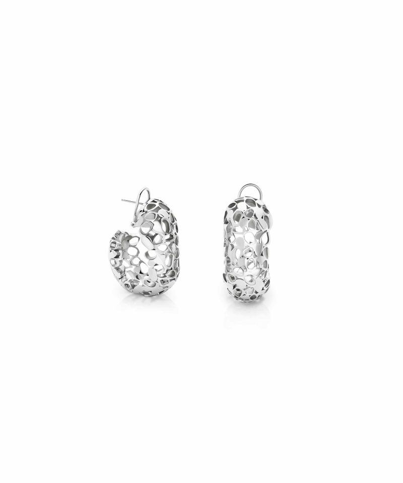 Heritage Earrings in 925 sterling silver with platinum plating