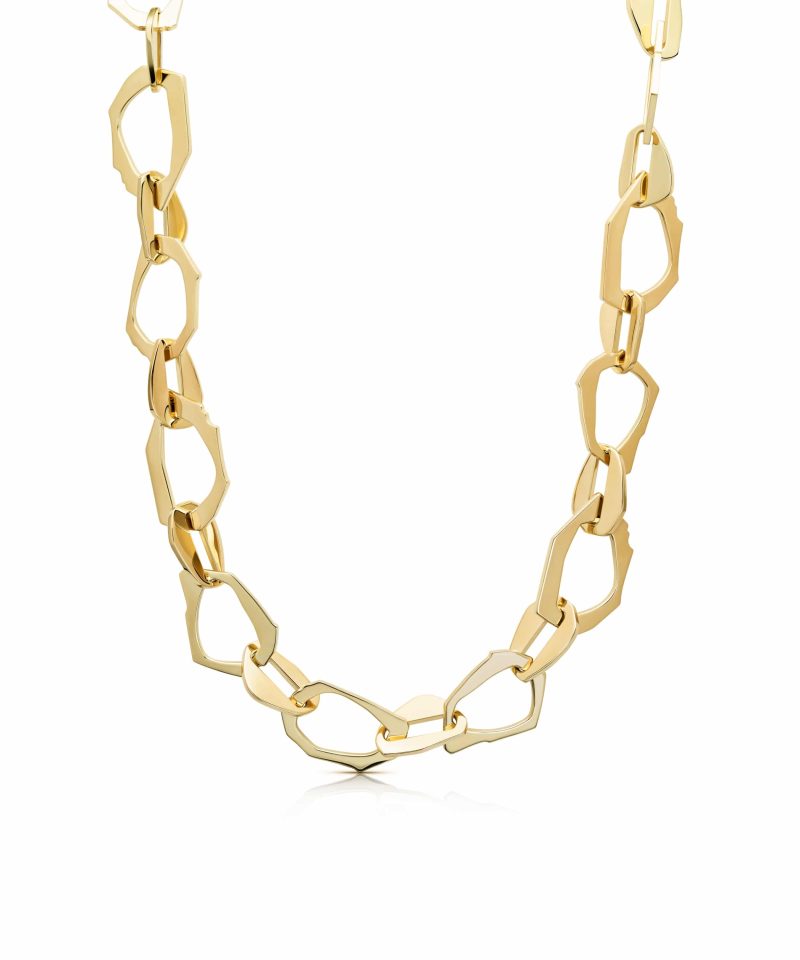 Tribute Necklace in 925 sterling silver with 18k gold plating