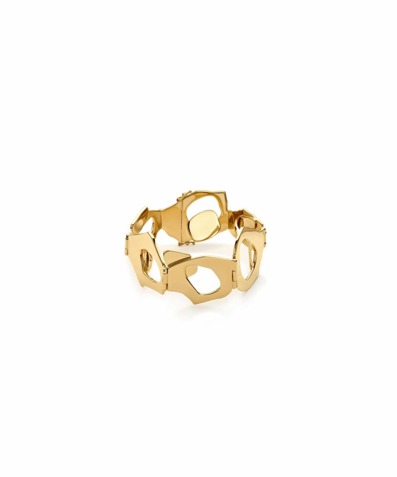 Tribute Bracelet in 925 sterling silver with 18k gold plating