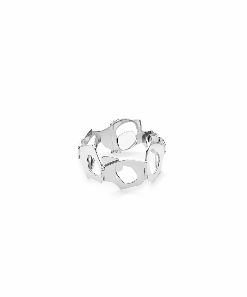 Tribute Bracelet in 925 sterling silver with platinum plating