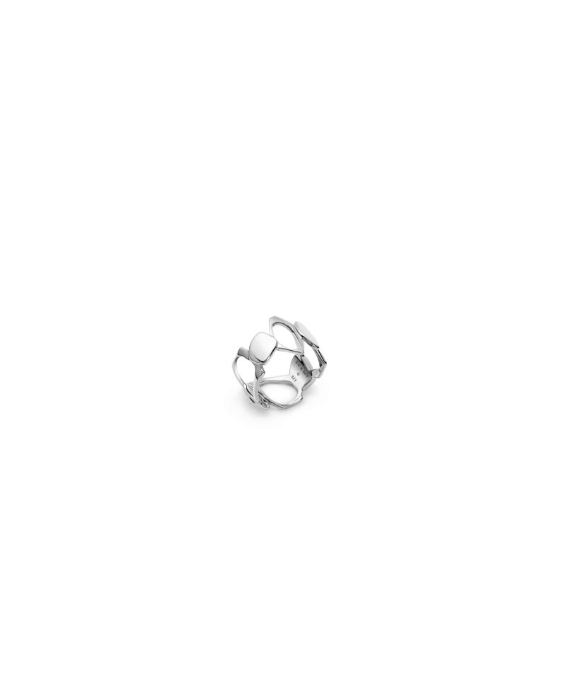 Tribute Ring in 925 sterling silver with platinum plating