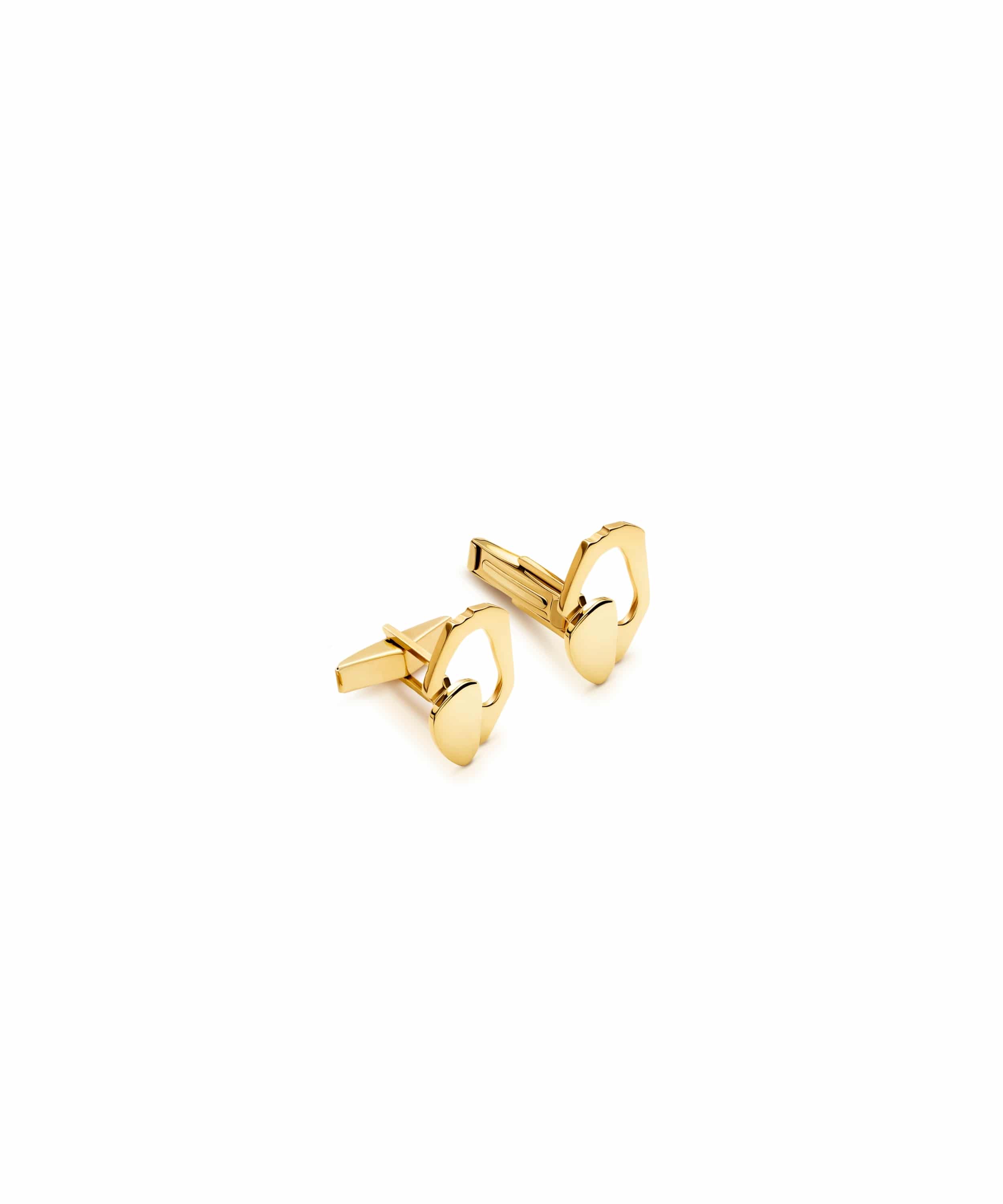 MVxFV-E1-G-Forma-y-Vacio-Union-Front-Cufflink-Gold Union Front Cufflink Gold - Image 1