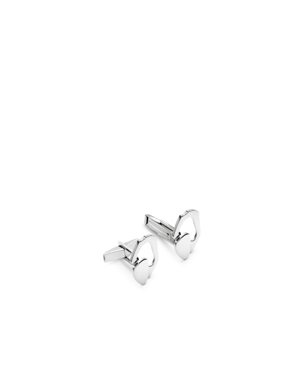 Elegant silver union cufflinks for men and women. Perfect for formal occasions and business attire.