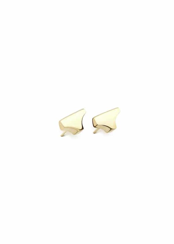 Tannier Stud Earrings in 925 sterling silver with 18k gold plating