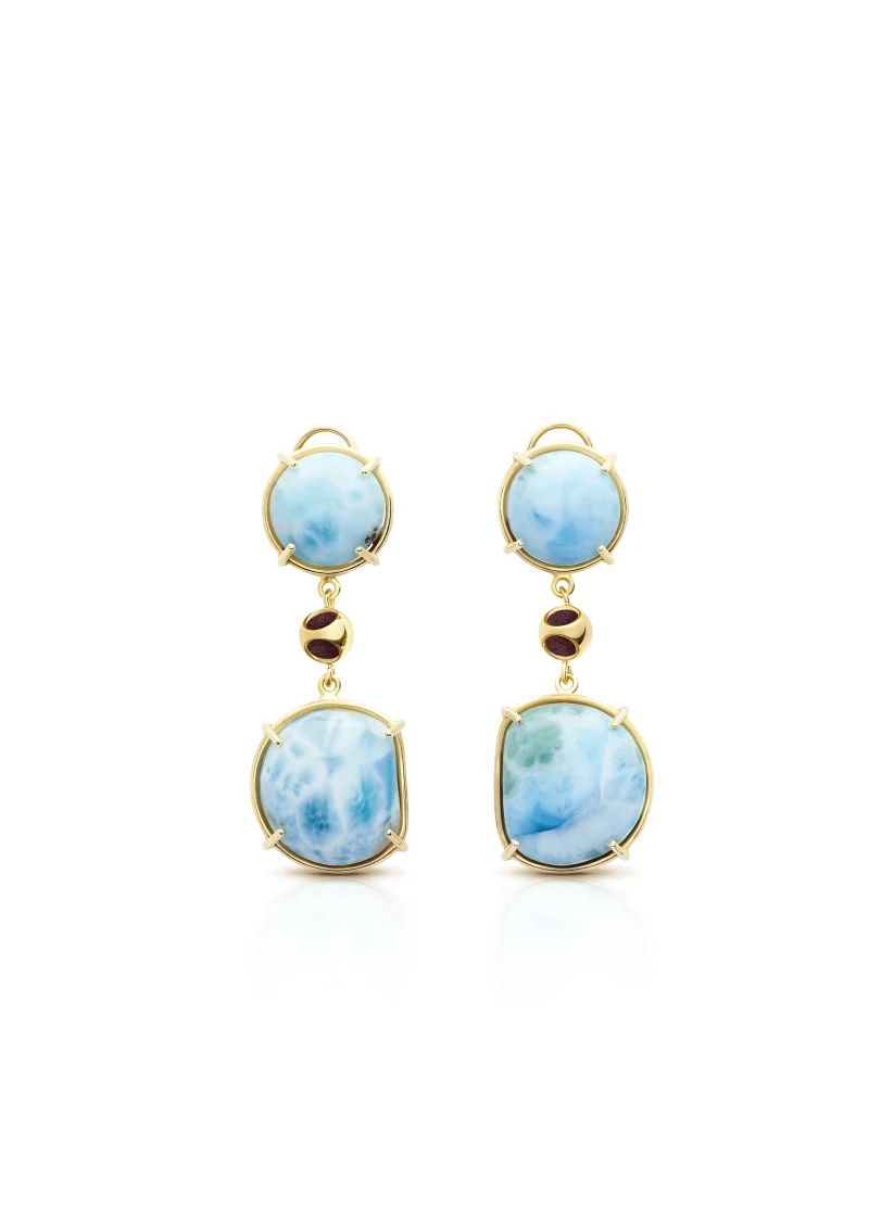 Cauni Larimar Earrings (test)
