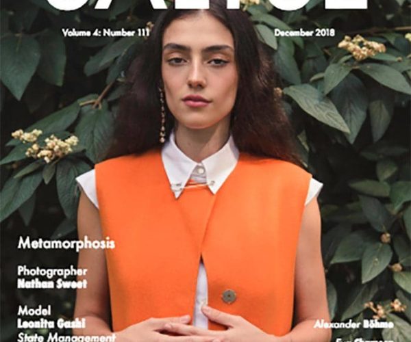 Salysé Magazine cover featuring Monica Varela jewelry