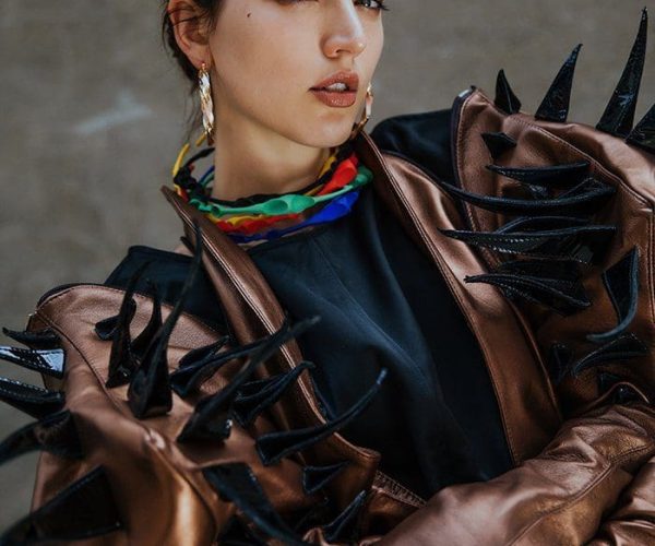 Solstice Magazine editorial featuring Monica Varela jewelry
