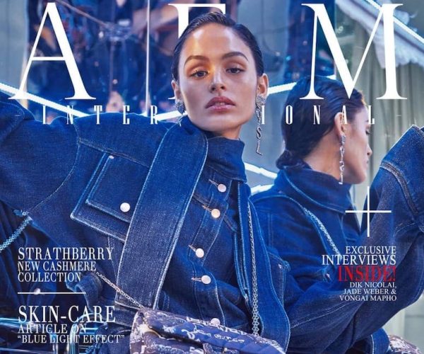 Alpha Fashion Magazine cover featuring Monica Varela earrings